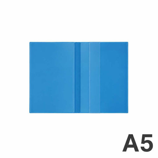 Picture of EXERCISE BOOK COVER A5 BLUE
